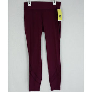 All in Motion Girls' Mid-Rise Leggings Purple XL (14/16)